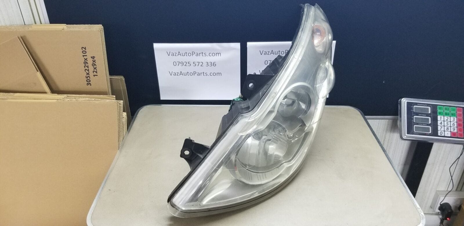 2018 Renault Master Headlight Passenger Side Left |O