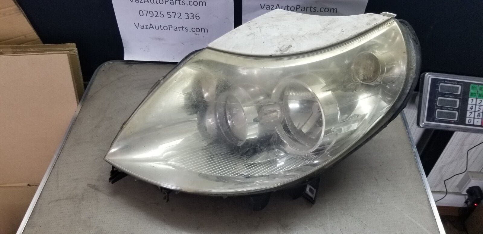 CITROEN RELAY LEFT HEADLIGHT 2006-2010 MK2 1343877080 - Image 3
