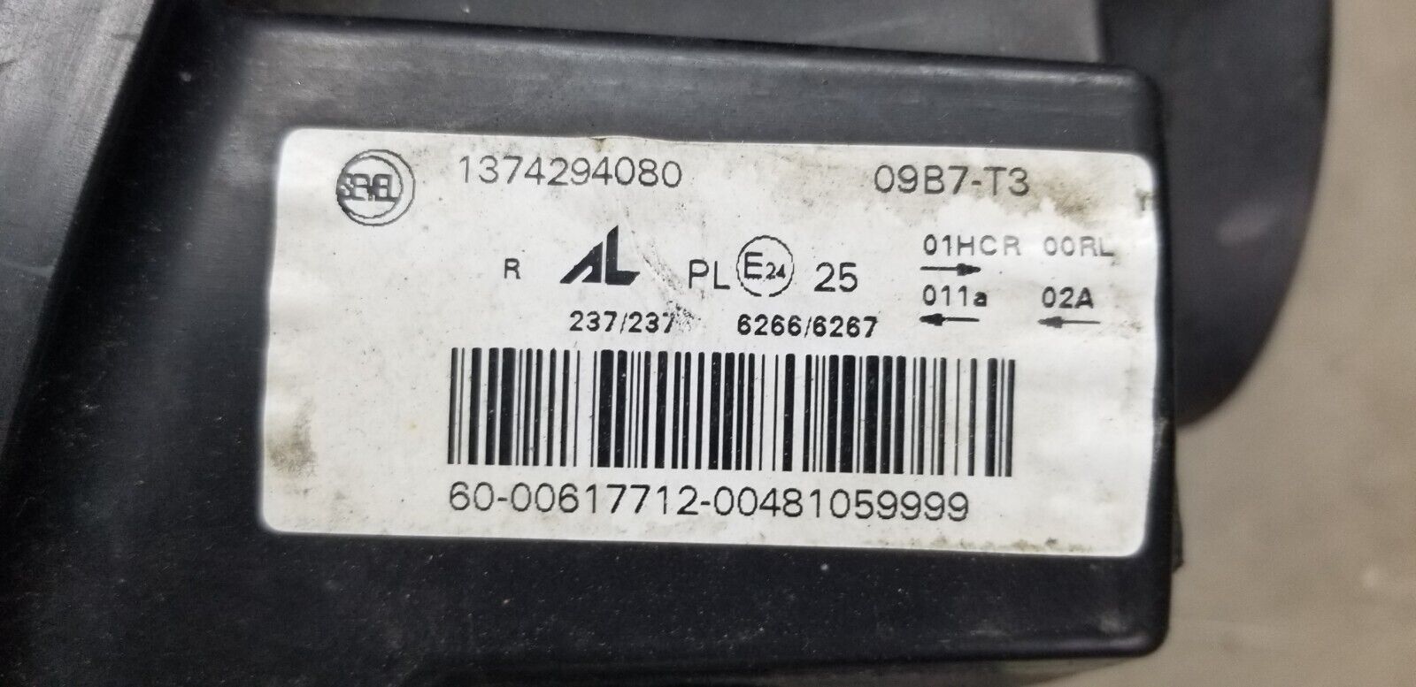 Citroen Relay Peugeot Boxer Headlight Headlamp Lamp Front Right O/S 1374294080 - Image 5