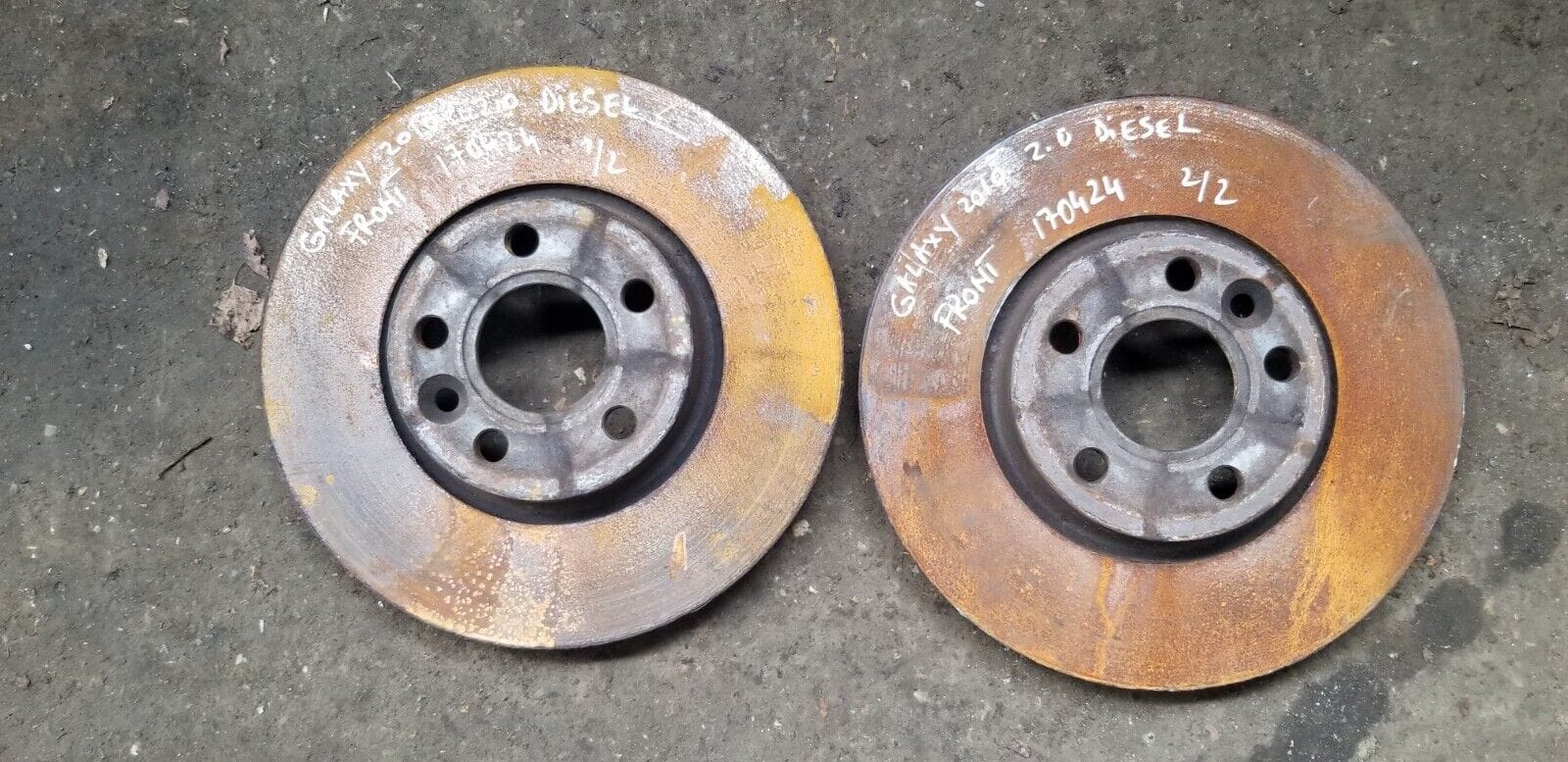 FORD GALAXY MK3 2.0 2010 FRONT BRAKE DISCS