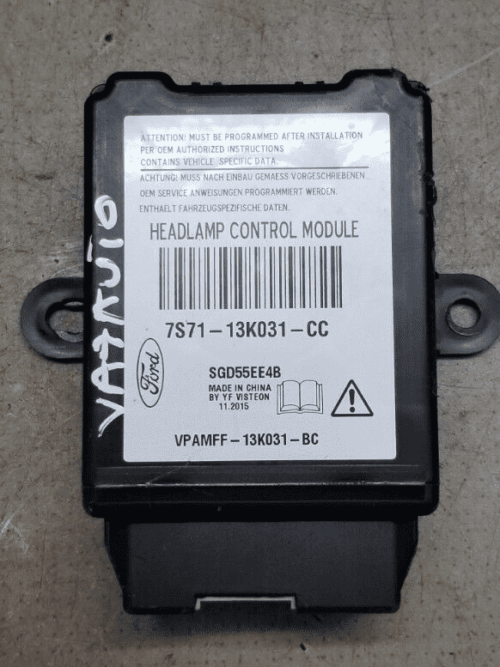 Ford Kuga Mk2 Headlight Control Module 7S71-13K031-CC 2016 |O