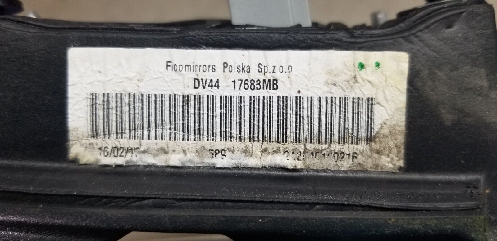 Part number Ford Kuga MK2 2016 left side door mirror complete