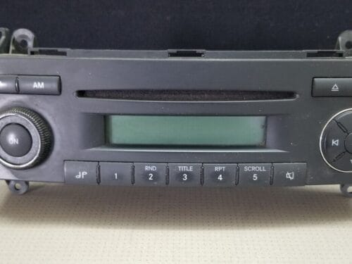 Front view of Mercedes Sound 5 BE7076 Becker Car Stereo CD Radio