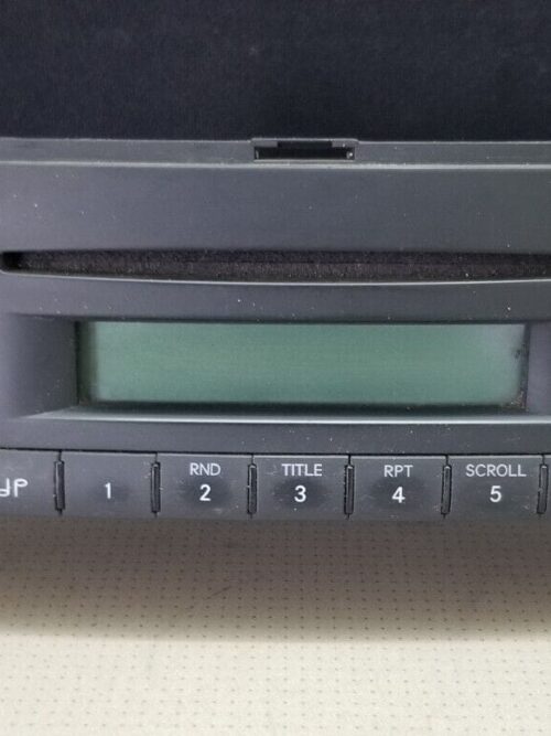 Front view of Mercedes Sound 5 BE7076 Becker Car Stereo CD Radio