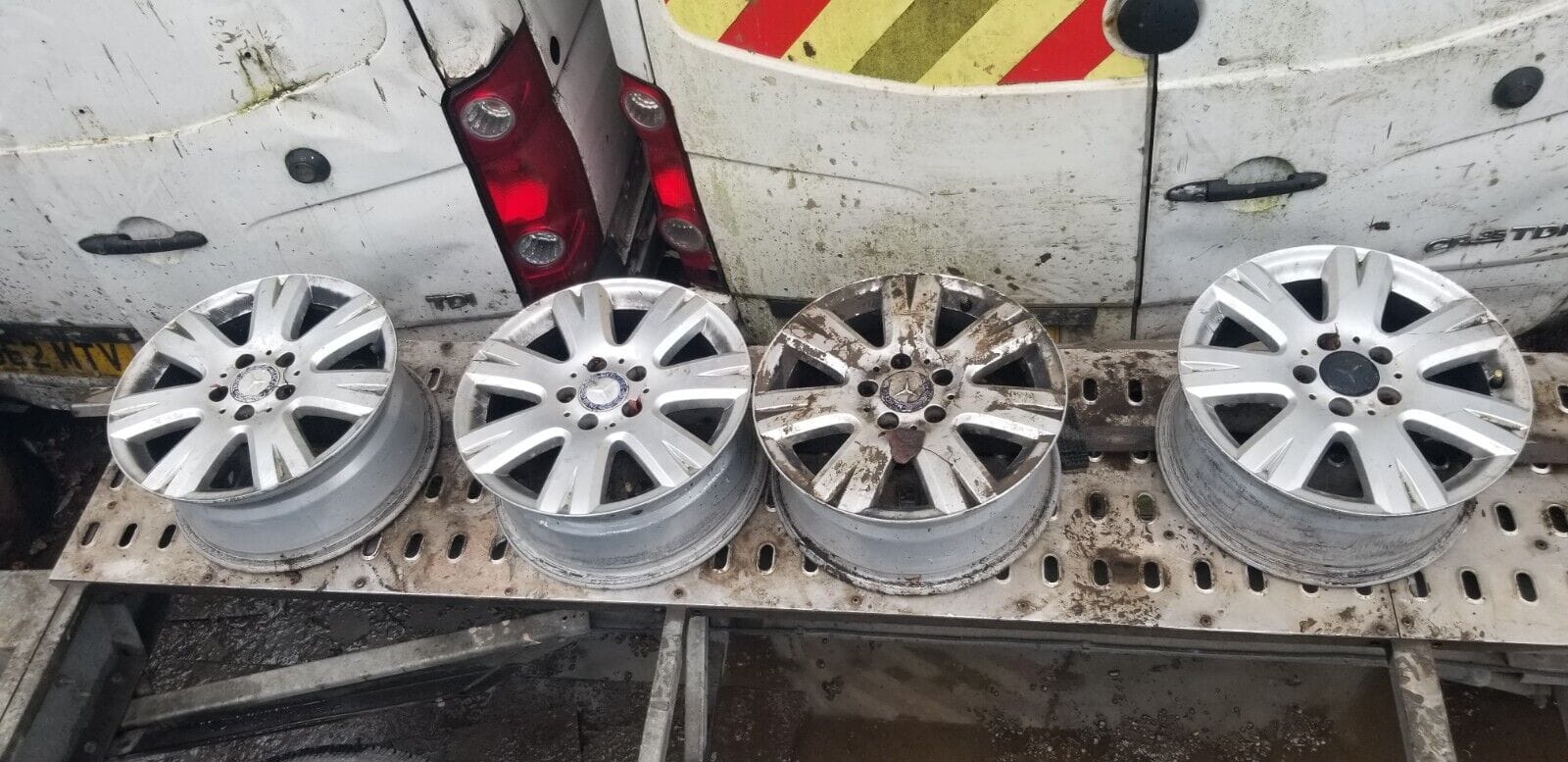Mercedes Benz Alloy Wheels X4