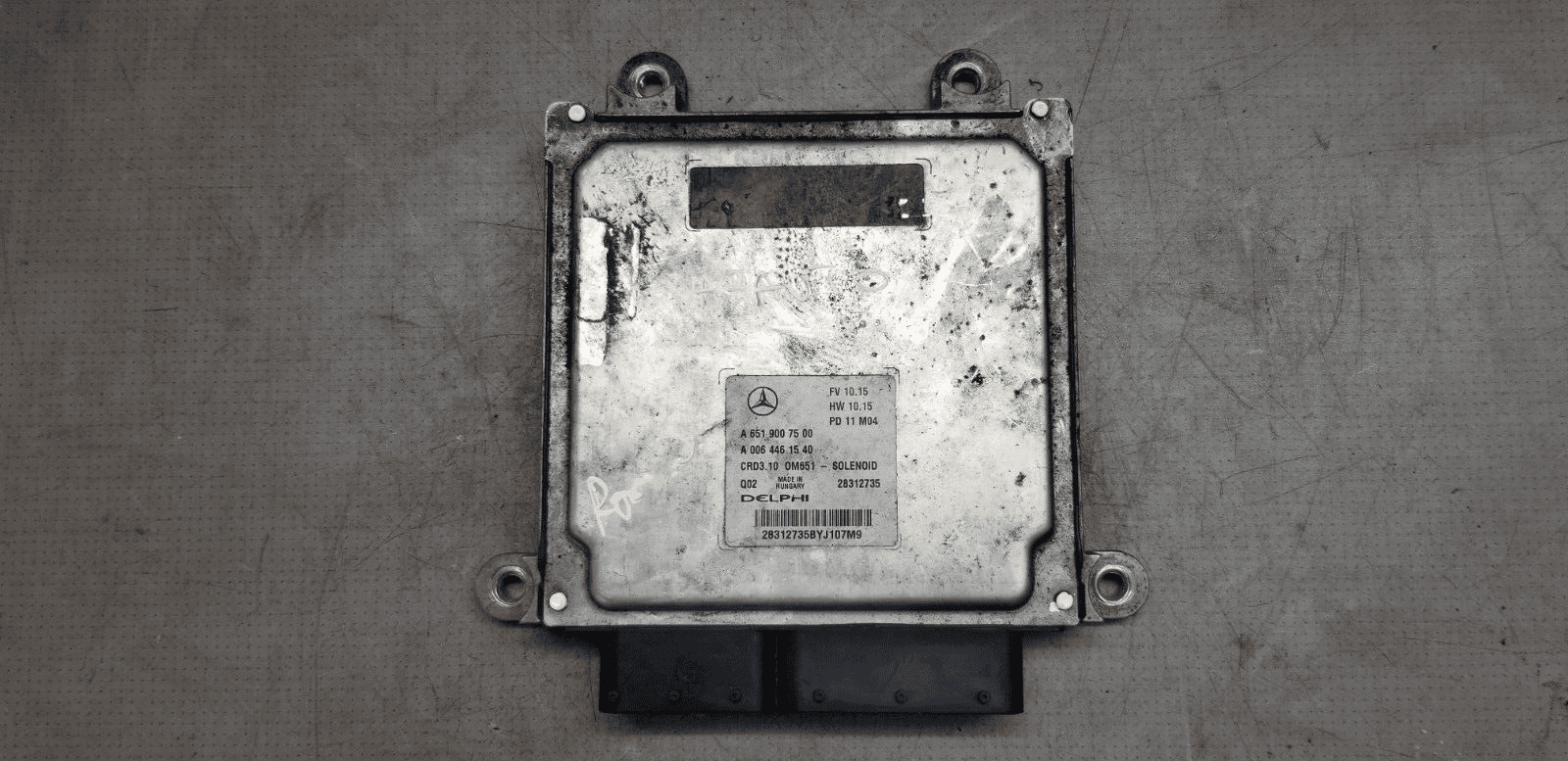 Mercedes-Benz C Class W204 2012 2.1 Diesel Engine Control Module ECU A6519007500