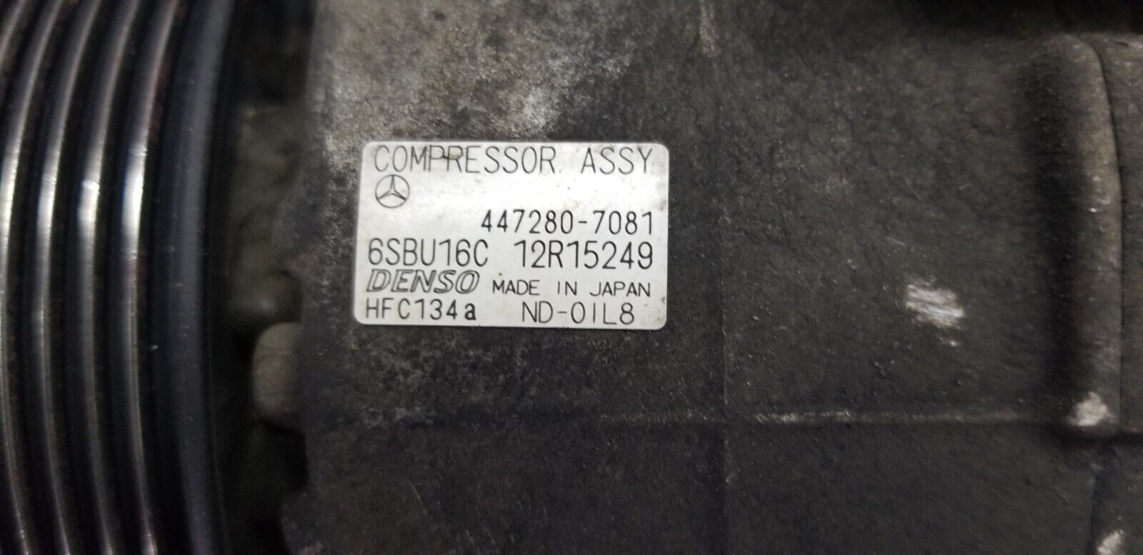 Mercedes Benz E Class W212 Facelift 13-17 Air Con Pump A0008302600 |O - Image 4