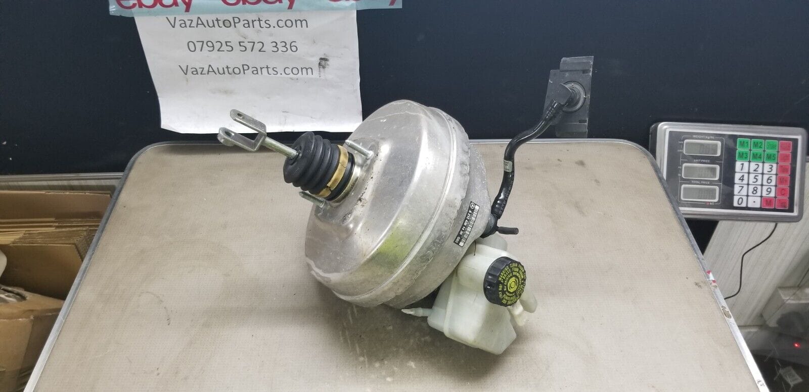 Mercedes Benz E class 2015 W212 Brake servo master cylinder A2124301430