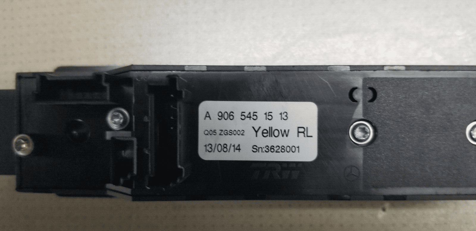 MERCEDES BENZ SPRINTER 2014 WINDOW SWITCH A9065451513 - Image 4