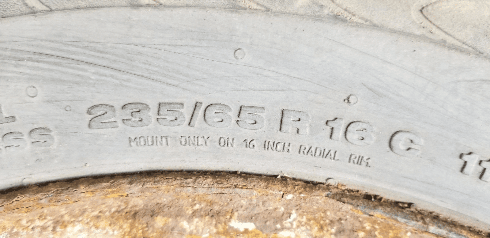 Mercedes Sprinter W906 16" Steel Wheel with Continental 235/65R16 Tyre - 6 Stud OEM - Image 6