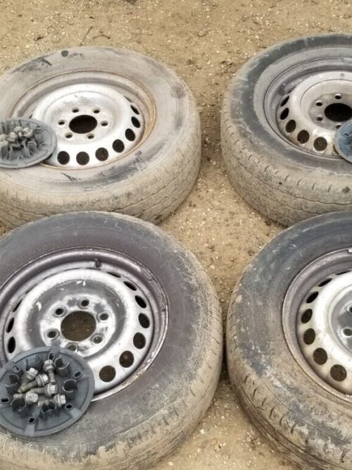Mercedes-Benz Sprinter 313 Cdi Steel Wheels and Tyres A0014014802/ Price per Wheel