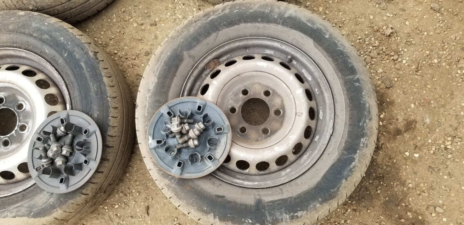 Mercedes-Benz Sprinter 313 Cdi Steel Wheels and Tyres A0014014802/ Price per Wheel - Image 8