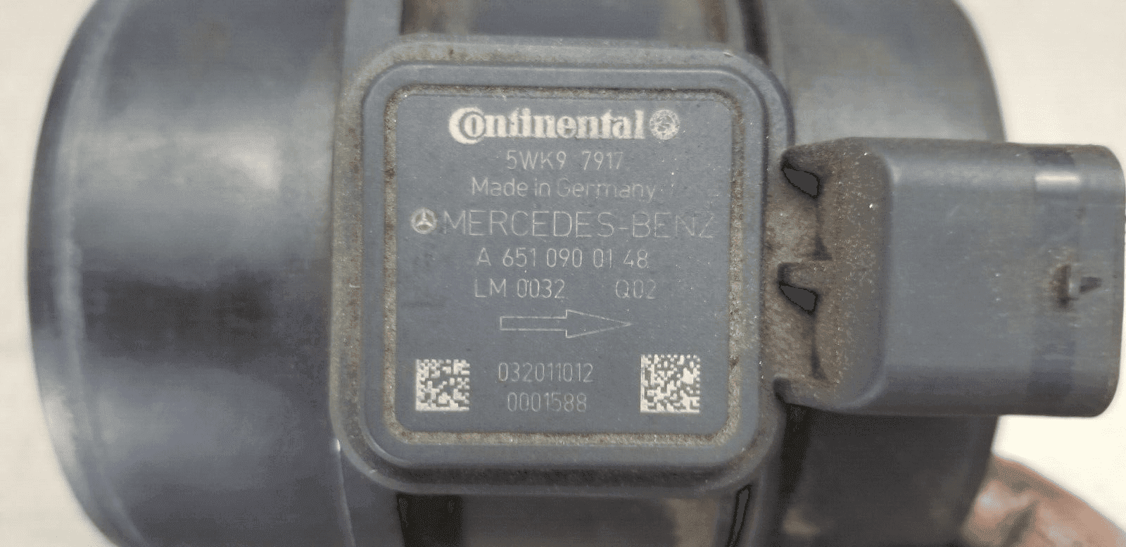 Mercedes Benz W906 W639 W212 W204 Mass Aia Flow Meter Sensor A6510900148 - Image 3