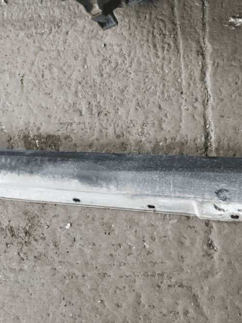 MERCEDES C CLASS SILL SIDE SKIRT LEFT 197 BLACK A2046981354 W204 2009 - 2015