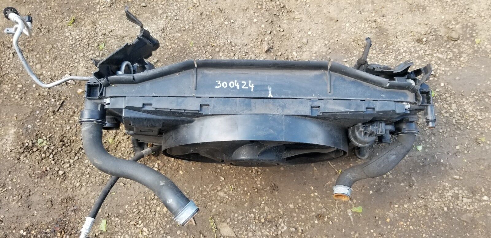 Mercedes Benz C E Class W204 W212 2.1 CDI Radiator Pack AC Condenser |O - Image 5