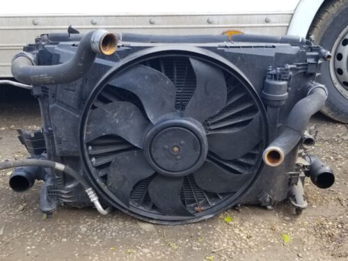 Mercedes Benz C E Class W204 W212 2.1 CDI Radiator Pack AC Condenser |O