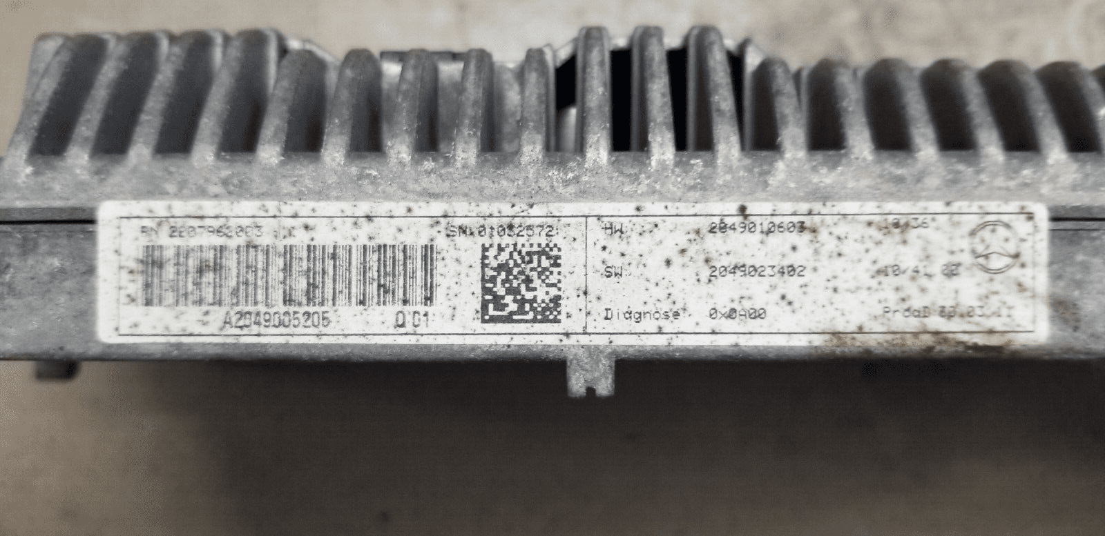 MERCEDES E-CLASS W204 2012 DASHBOARD RADIO SAT NAV SCREEN DISPLAY A2049005205 - Image 4