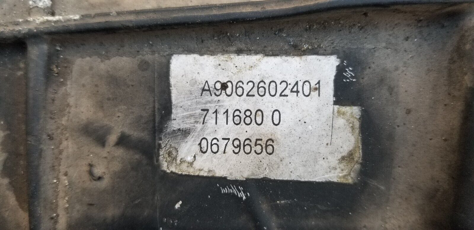 Mercedes Benz Sprinter Gearbox 6 Speed Manual W906 2.1L DSL 2013 A9062602401 - Image 7