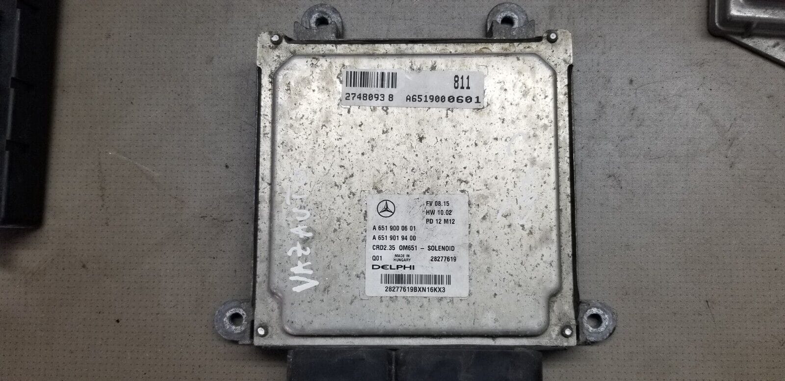 Mercedes Sprinter W906 2.1 CDI ECU KIT A6519000601/ A6519019400 - Image 3