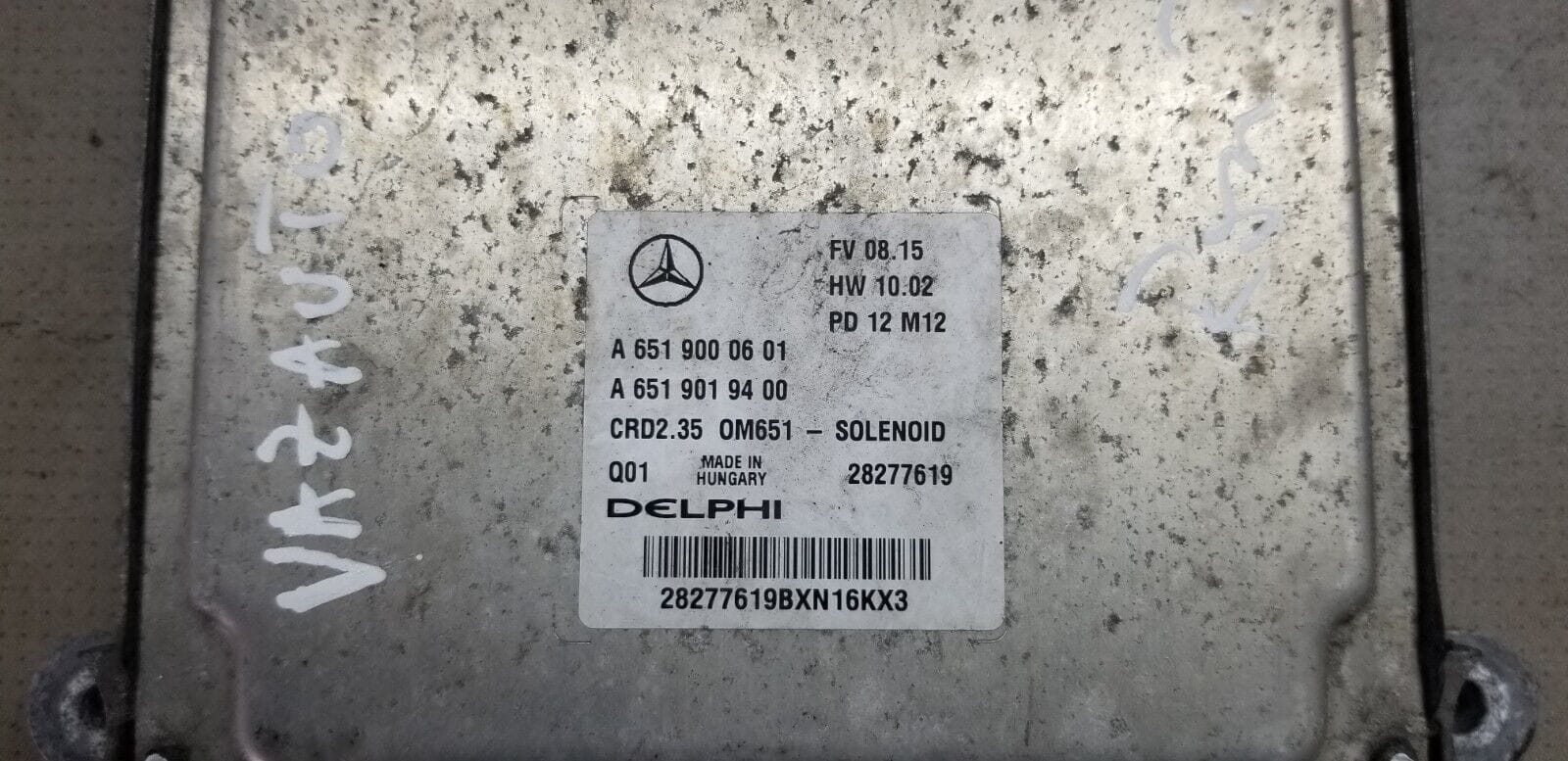 Mercedes Sprinter W906 2.1 CDI ECU KIT A6519000601/ A6519019400 - Image 5