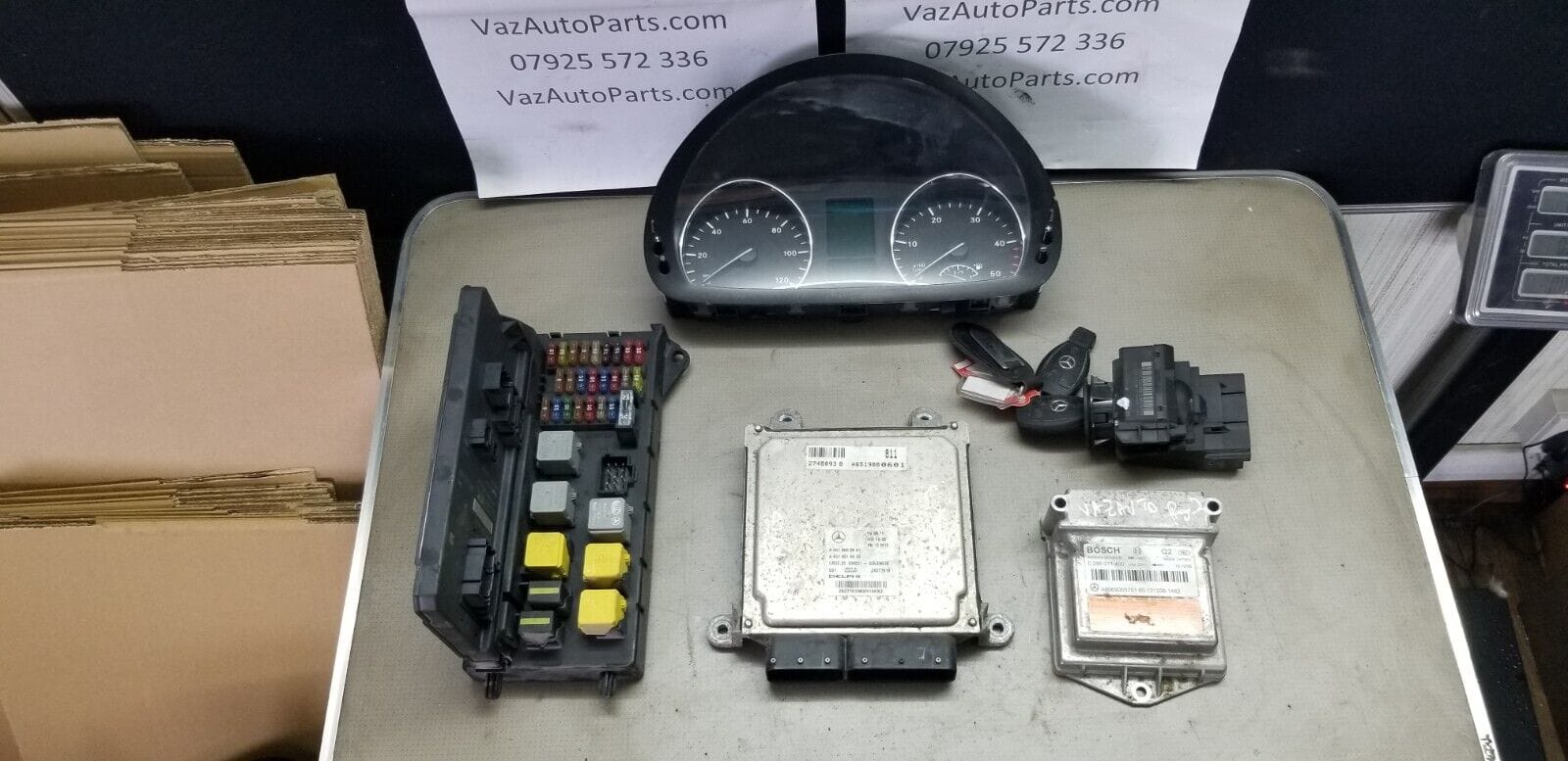 Mercedes Sprinter W906 2.1 CDI ECU KIT A6519000601/ A6519019400