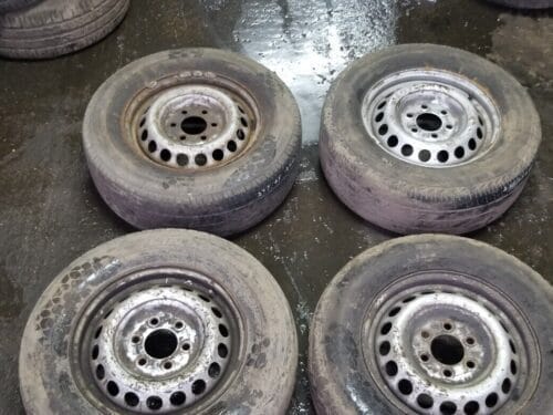 MERCEDES SPRINTER W906 / VW CRAFTER SET OF 4 STEEL WHEEL WITH TYRE 235/65R16C