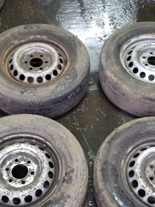 MERCEDES SPRINTER W906 / VW CRAFTER SET OF 4 STEEL WHEEL WITH TYRE 235/65R16C