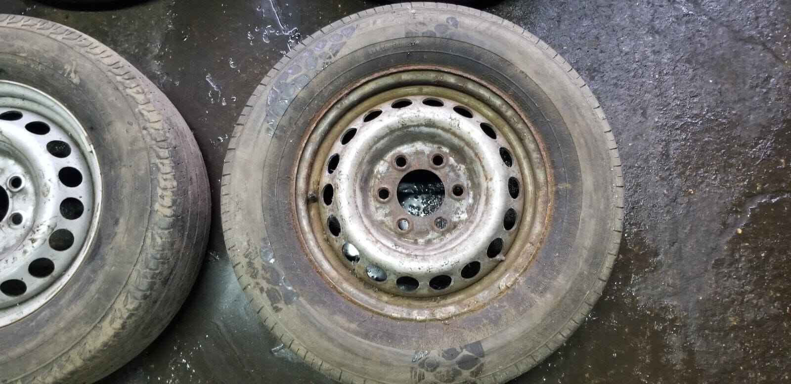 MERCEDES SPRINTER W906 / VW CRAFTER SET OF 4 STEEL WHEEL WITH TYRE 235/65R16C - Image 7