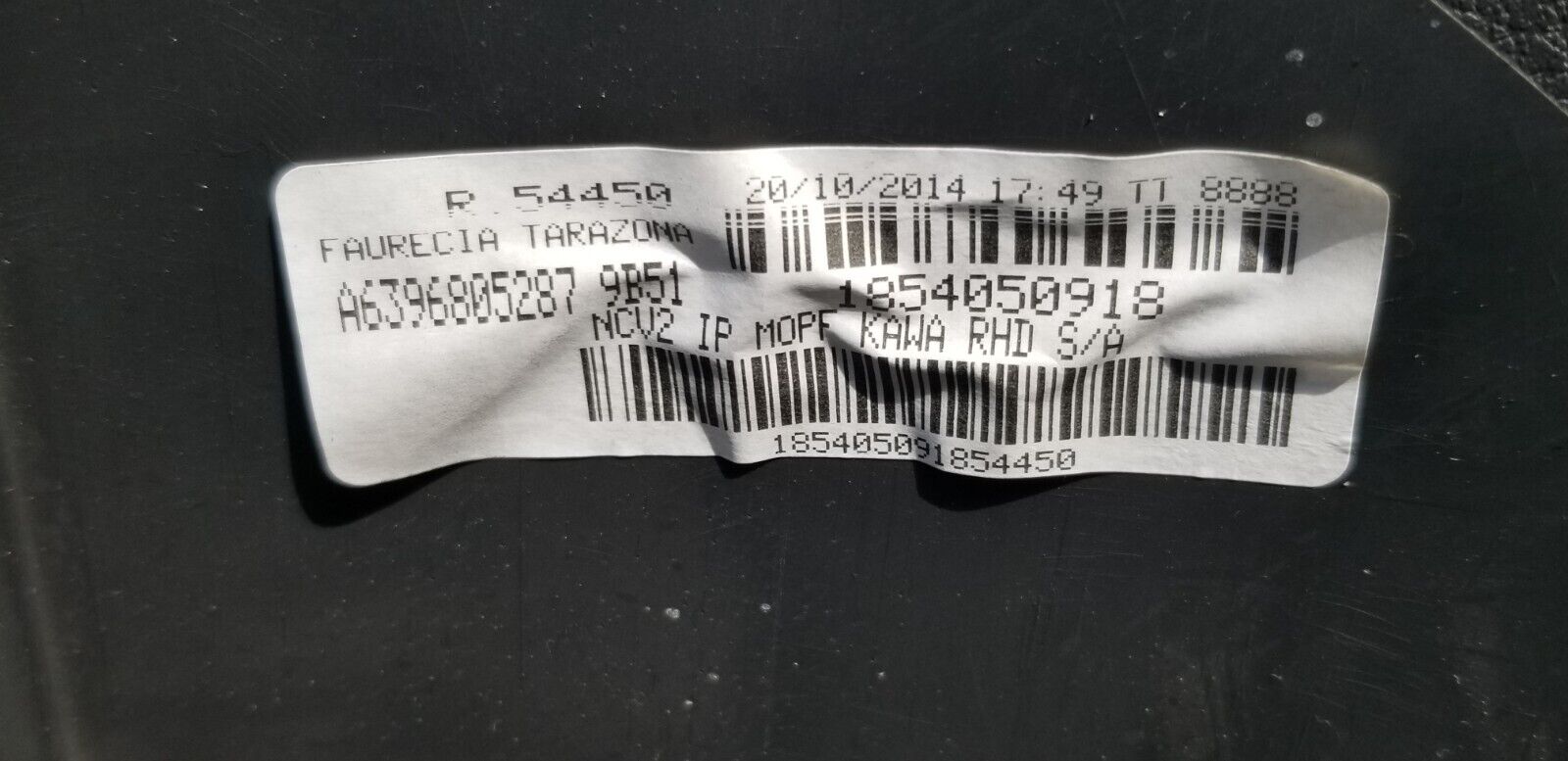 Mercedes Vito W639 Dash Board A6396805287 |O - Image 3