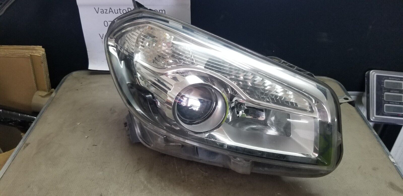 Nissan Qashqai Front Headlight Right Side Halogen J10 MK1 2011 26010BR03A - Image 3