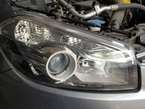 Nissan Qashqai J10 2011 right halogen headlight 26010BR03A front view