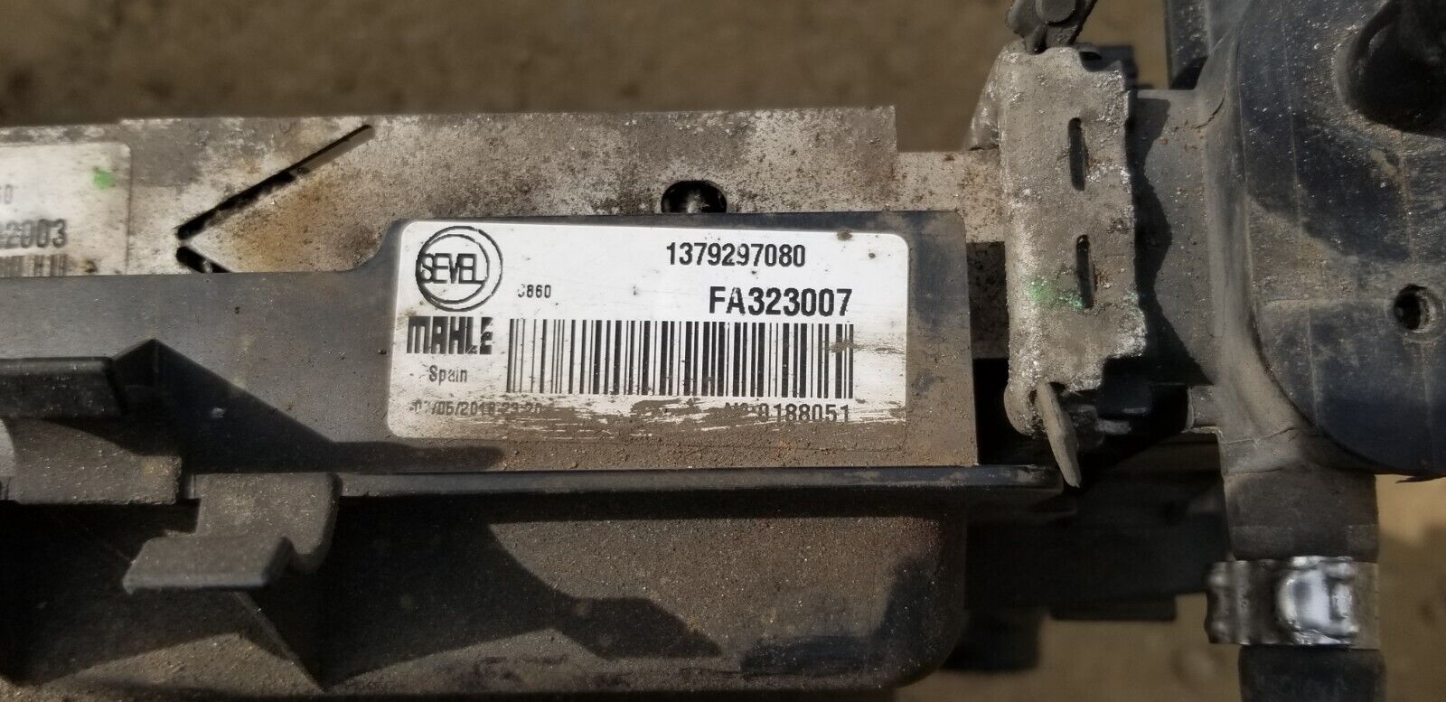 PEUGEOT BOXER FIAT DUCATO CITROEN RELAY RADIATOR PACK 1379297080 - Image 4