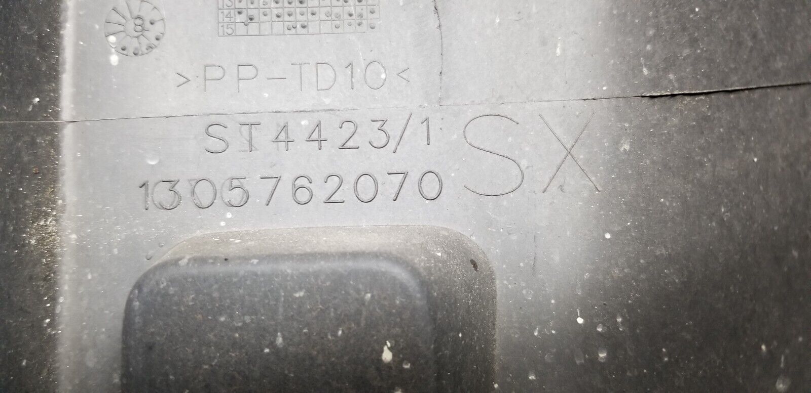 PEUGEOT BOXER L2H2 2014-2019 LEFT REAR N/S/R BUMPER CORNER 1305762070 - Image 5