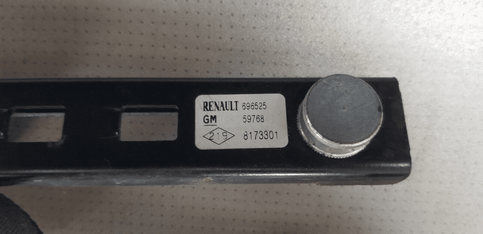 REANULT TRAFIC Vauxhall Vivaro B 2001-2014 SEAT BELT - PASSENGER FRONT 696522 - Image 5