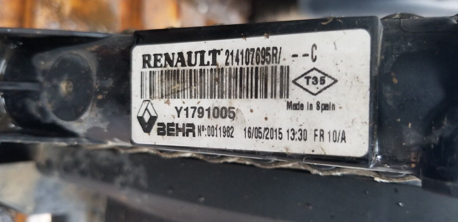 Renault Mater Movano NV400 Radiator Pack 214811562R 2.3L 2015 |O - Image 3