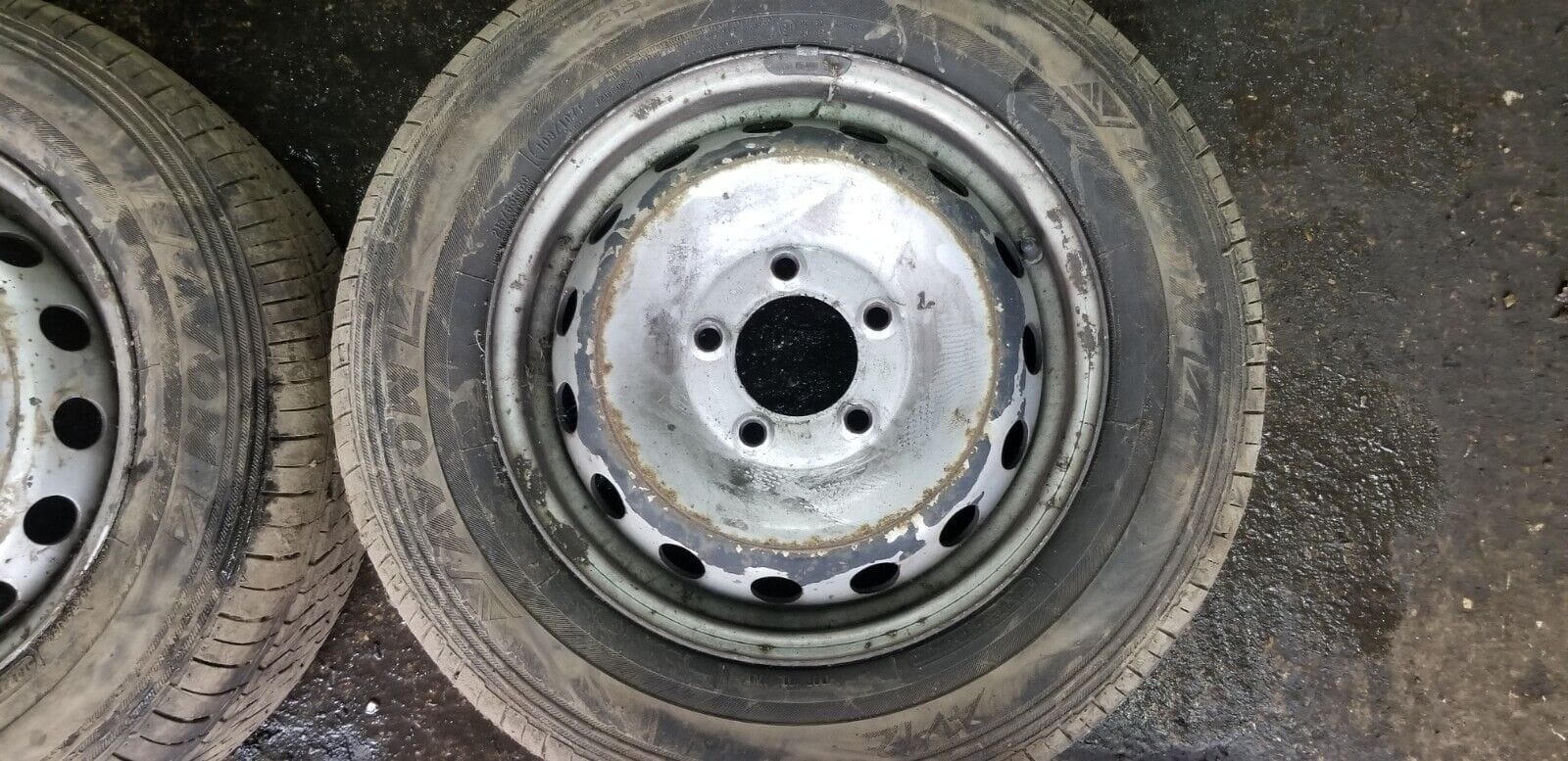 RENAULT MASTER STEEL WHEEL & TYRE - 215/65 R16C/ Price is for 1 wheel - Image 4