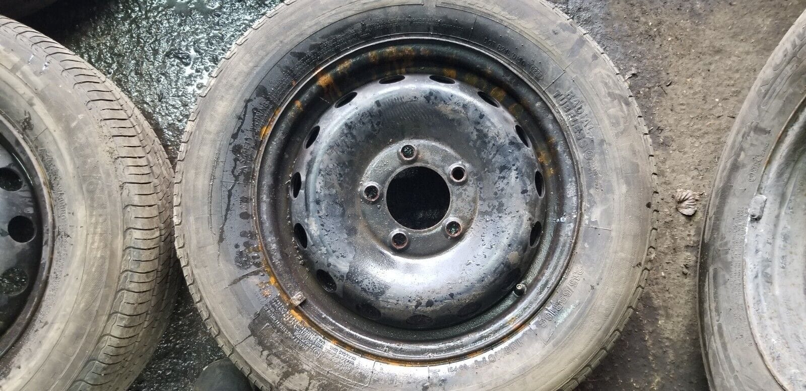 RENAULT MASTER STEEL WHEEL & TYRE - 215/65 R16C/ Price is for 1 wheel - Image 6