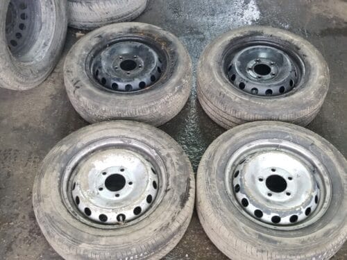 RENAULT MASTER STEEL WHEEL & TYRE – 215/65 R16C/ Price is for 1 wheel