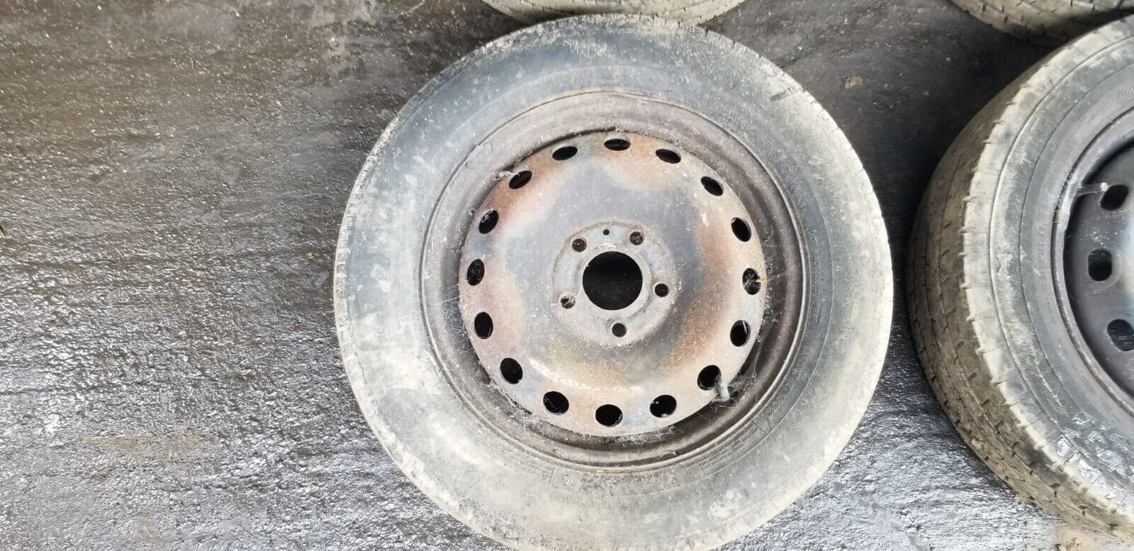 Renault Trafic 2015 5 Stud Steel Wheels And Tyres 205/65/R16/ Price/Wheel |O - Image 3