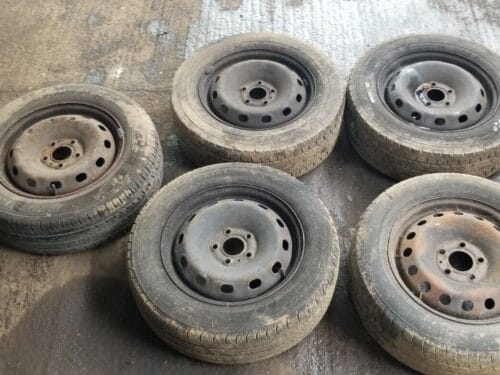 Renault Trafic 2015  5 Stud Steel Wheels And Tyres 205/65/R16/ Price/Wheel |O