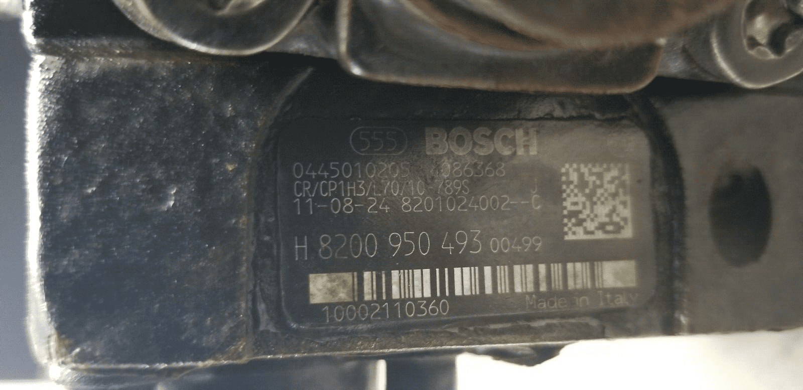 Renault Master Injection High Pressure Pump 0445010205 2.3L Diesel Manual 2016 |O - Image 5