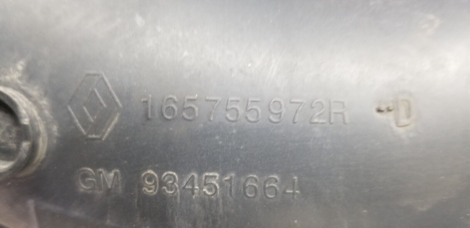 RENAULT TRAFIC MK3 X82 2015 1.6 CDTi INTERCOOLER PIPE 165755972R - Image 5