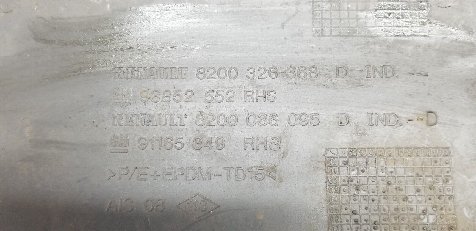 RENAULT TRAFIC TRIM PANEL DRIVERS SIDE 8200326368 2007 - 2014 - Image 4