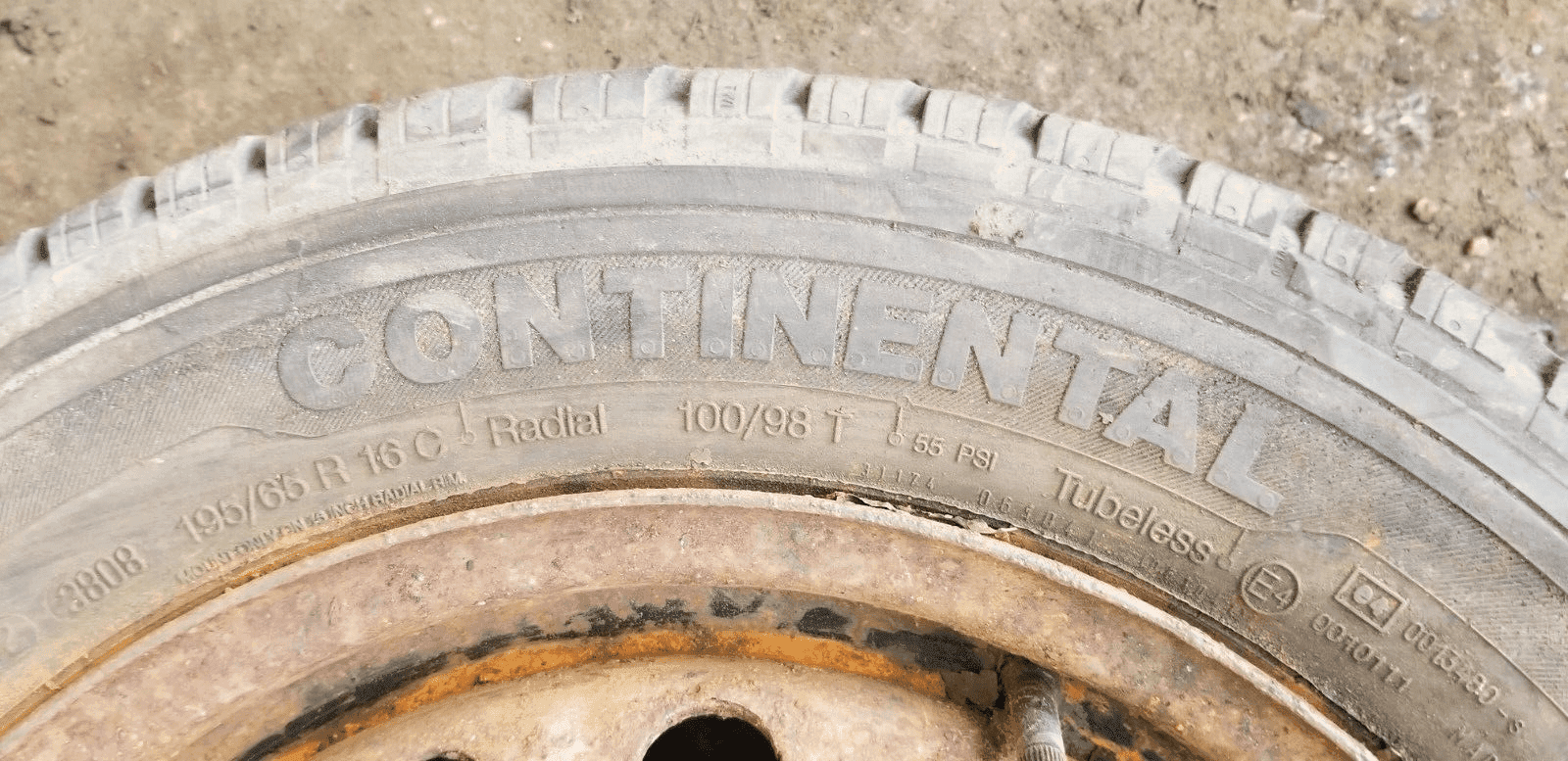 Renault Trafic Vivaro Steel Wheel And Tyre 195/65R16C - Image 6