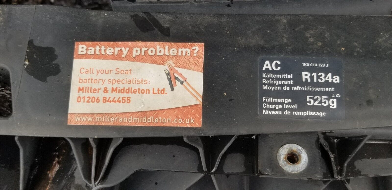 SEAT LEON 1.6 TDI 2011 FRONT RADIATOR PACK 1KO121251DD