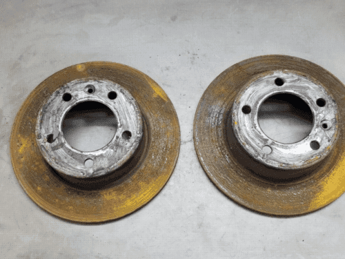 SET X 2 MASTER MOVANO NV400 REAR BRAKE DISCS ROTORS