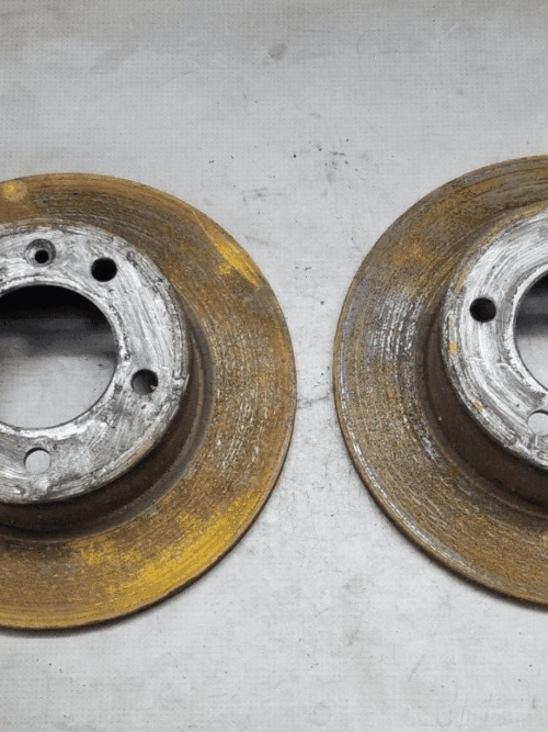 SET X 2 MASTER MOVANO NV400 REAR BRAKE DISCS ROTORS