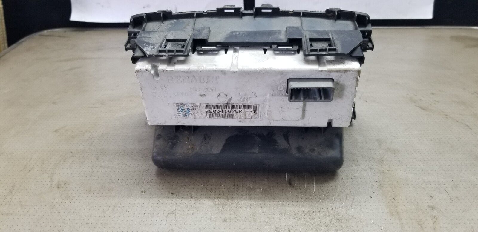 VAUXHALL VIVARO 2014 DASHBOARD DISPLAY CLOCK SCREEN 280341078R - Image 4