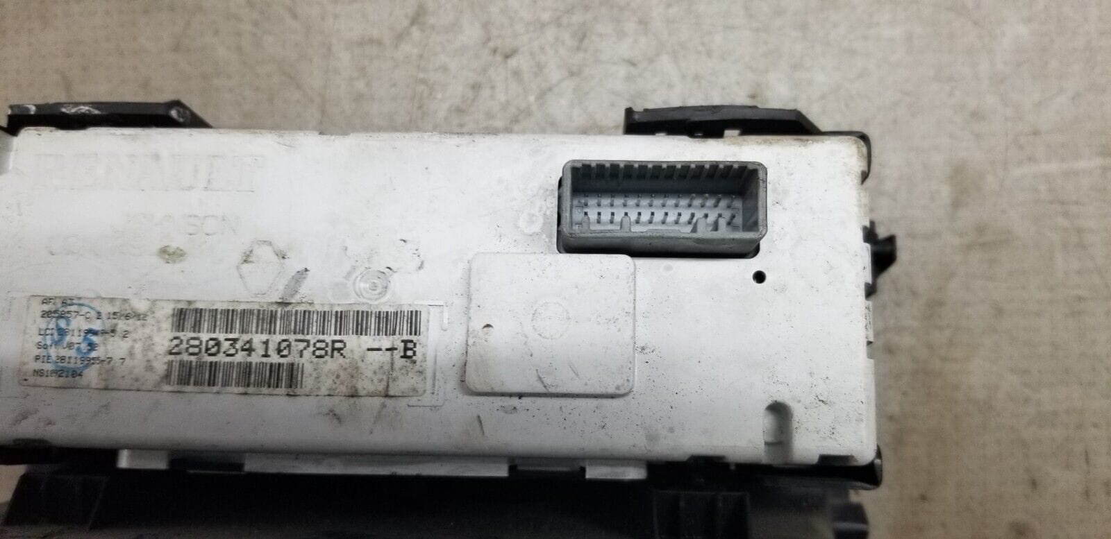 VAUXHALL VIVARO 2014 DASHBOARD DISPLAY CLOCK SCREEN 280341078R - Image 5