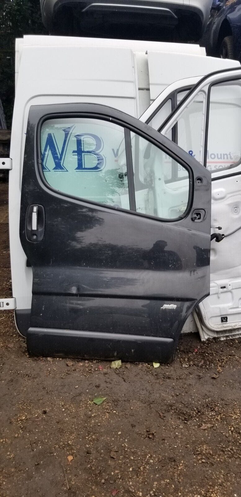Vauxhall Vivaro Driver Side Door